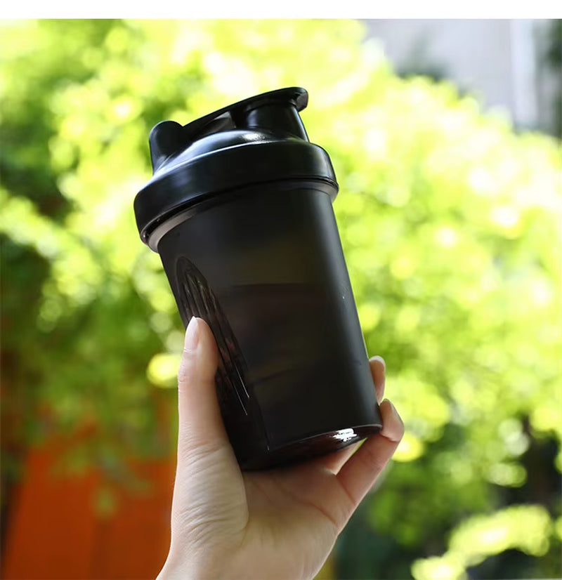 Shaker Bottle with Shaker Balls Leak Proof Drink Shaker Bottle for Shake and Pre Work Out Best Shaker Cup (BPA Free)
